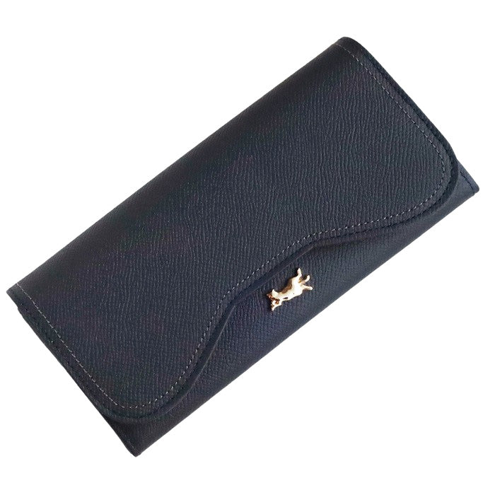 aoneco luxe(アオネコ ラグゼ ) かぶせ ロング ウォレット