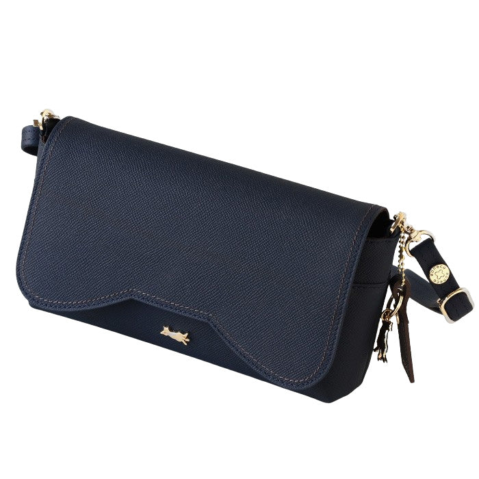 【5色】aoneco Luxe(アオネコ ラグゼ) ポシェット ショルダー レディース [anp002] 保護猫 支援 寄付 ハンドメイド 本革 ブランド 革製品を手がけるwajiさんの保護猫プロジェクト