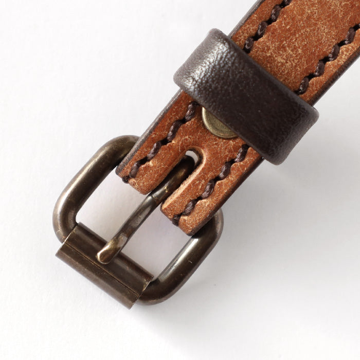 ARKRAFT（アークラフト）手作り腕時計“Pivo small” ホワイトシェル文字盤 プレミアムストラップ [AR-C-013-WH]