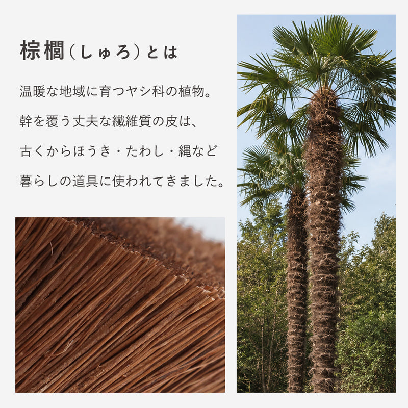 Broom Craft (ブルームクラフト) 棕櫚 キッチンブラシ ロング [BC-KT-002] 深海産業 和歌山 海南市 ブランド