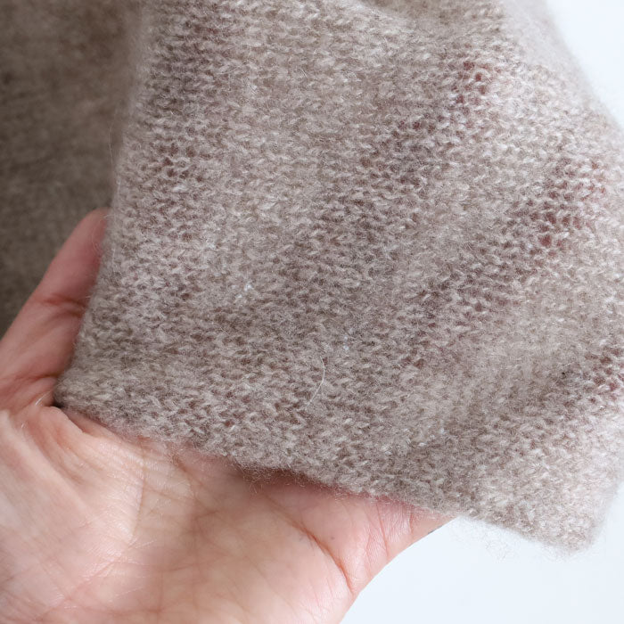 AND WOOL Cashmere Large Stole [CAA-020] Women's Men's Shizuoka Prefecture Shimada City Keiichi Muramatsu Knit Brand