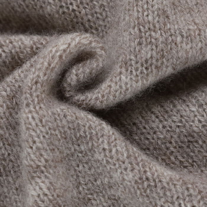 AND WOOL Cashmere Two-tone Snood [CAA-044] Shimada City, Shizuoka Prefecture Keiichi Muramatsu Knitwear Brand 