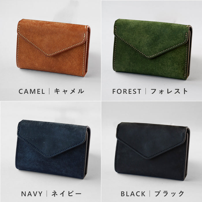 CRAMP (クランプ) プエブロレザー コンパクト ウォレット 二つ折り財布 メンズ レディース [CR-170PB] )