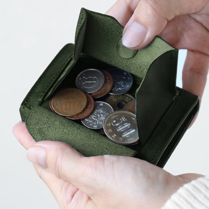 CRAMP Pueblo Leather Compact Bifold Wallet for Men and Women [CR-170PB] 