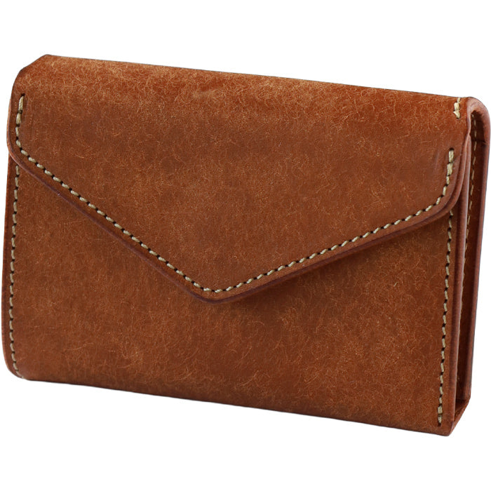 CRAMP Pueblo Leather Compact Bifold Wallet for Men and Women [CR-170PB] 