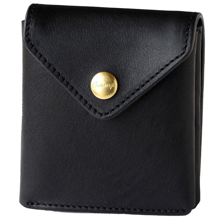 [7 colors] CRAMP Shrink Leather Garcon Bi-fold Wallet (with coin purse) for Men and Women [CR-175] Taito-ku, Tokyo Leather Wallets Leather Accessories Brand