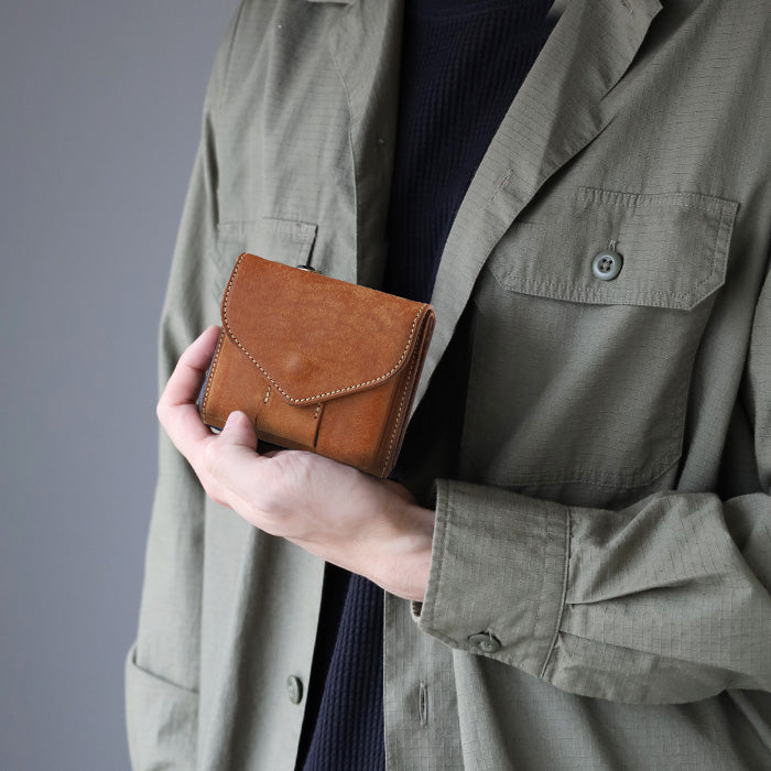 CRAMP Pueblo Leather Slim Wallet Bi-fold Wallet for Men and Women [CR-602] Taito-ku, Tokyo Leather Wallets Leather Accessories Brand 