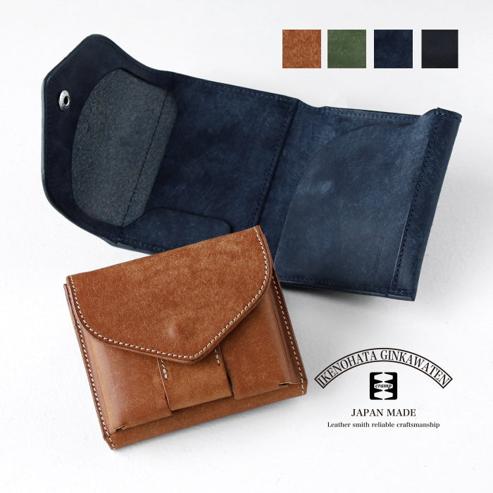 CRAMP Pueblo Leather Slim Wallet Bi-fold Wallet for Men and Women [CR-602] Taito-ku, Tokyo Leather Wallets Leather Accessories Brand 