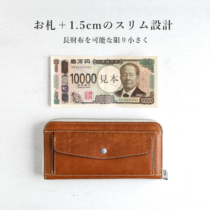 CRAMP (クランプ) プエブロレザー ロングウォレット 長財布 ラウンド