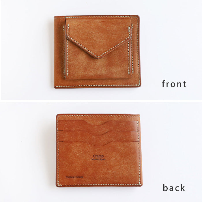 [4 colors] CRAMP Pueblo Leather Fragment Case Wallet [CR-608] Taito-ku, Tokyo Leather Wallet Leather Accessories Brand