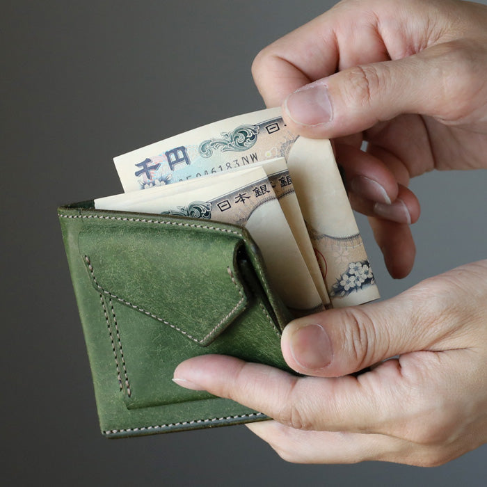 [4 colors] CRAMP Pueblo Leather Fragment Case Wallet [CR-608] Taito-ku, Tokyo Leather Wallet Leather Accessories Brand