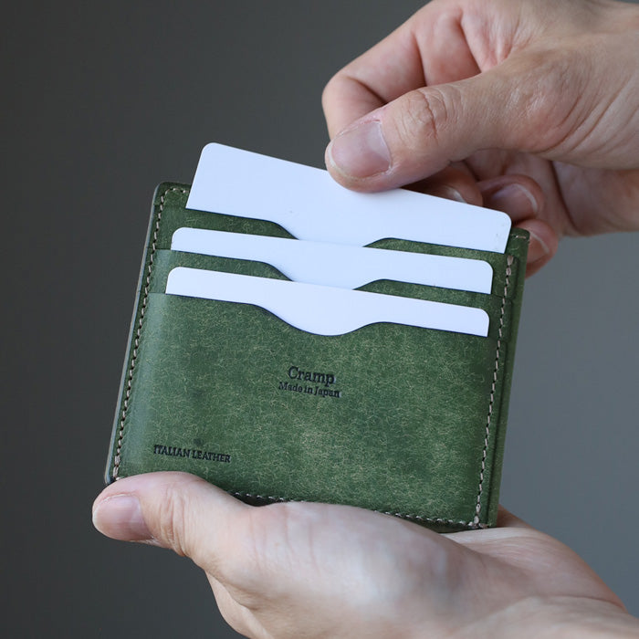 [4 colors] CRAMP Pueblo Leather Fragment Case Wallet [CR-608] Taito-ku, Tokyo Leather Wallet Leather Accessories Brand