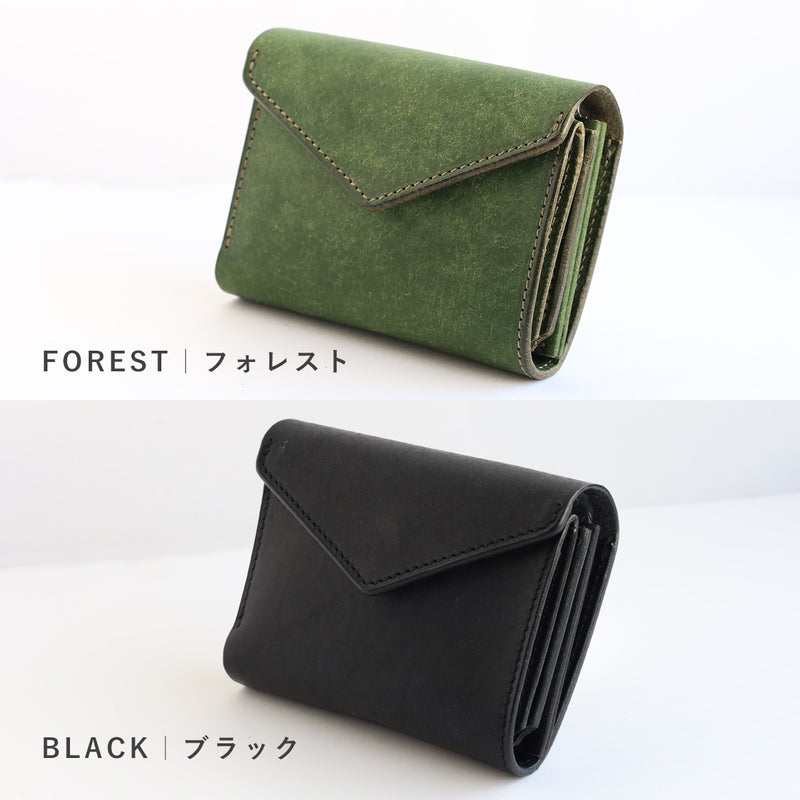 CRAMP (クランプ) プエブロレザー アコーディオン コンパクトウォレット 二つ折り財布 [CR-610] 東京都 台東区 革財布 革小物 ブランド