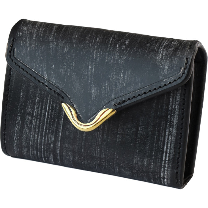 CRAMP (クランプ) UKブライドルレザー コンパクト 二つ折り財布 (小銭