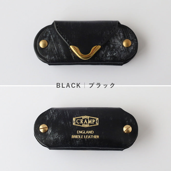 【5色】CRAMP(クランプ) UKブライドルレザー 携帯靴べら シューホーン 小銭入れ付き ミニマルチケース [CR-929SH]東京都 台東区  革小物 ブランド キーケース