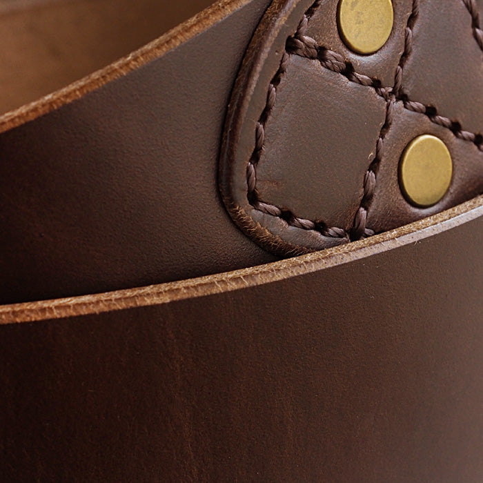 Dady Horween Aniline Chromexcel Leather Ring Belt Men's [DD1056] 