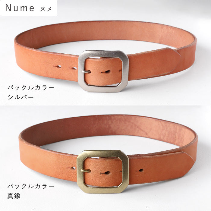 [10 sizes] Dady Bends Leather Standard Belt 40mm Width Cowhide Men's Genuine Leather Black Tanned Leather [DD1212] Taito-ku, Tokyo Belt Brand Founded in 1925