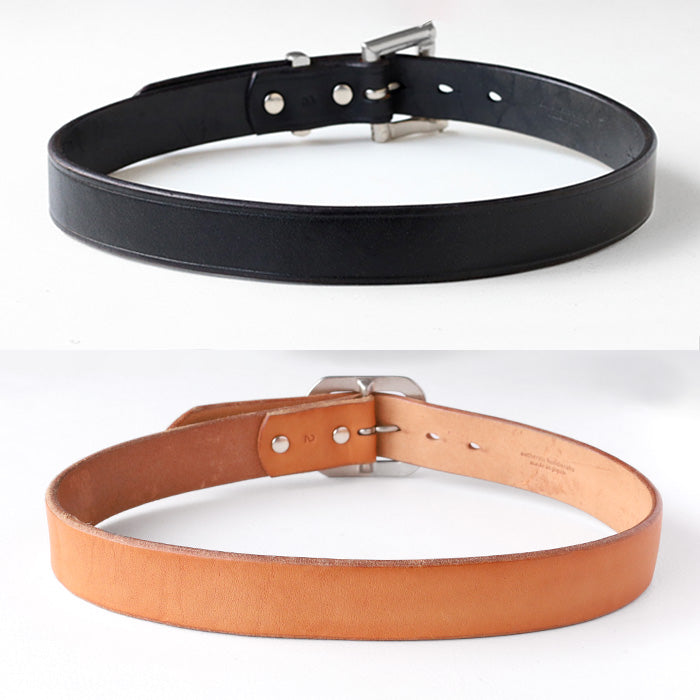 [10 sizes] Dady Bends Leather Standard Belt 40mm Width Cowhide Men's Genuine Leather Black Tanned Leather [DD1212] Taito-ku, Tokyo Belt Brand Founded in 1925