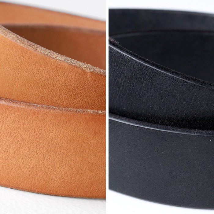 [10 sizes] Dady Bends Leather Standard Belt 40mm Width Cowhide Men's Genuine Leather Black Tanned Leather [DD1212] Taito-ku, Tokyo Belt Brand Founded in 1925