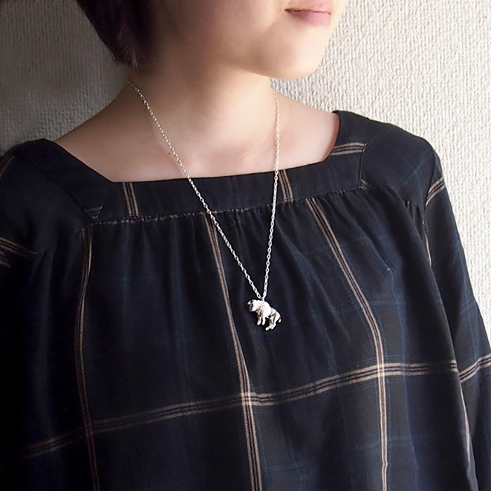 DECOvienya handmade accessory sheep pendant female white [DE-050] 