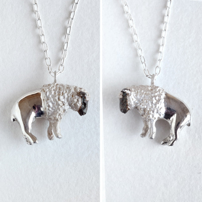 DECOvienya handmade accessory sheep pendant female white [DE-050] 