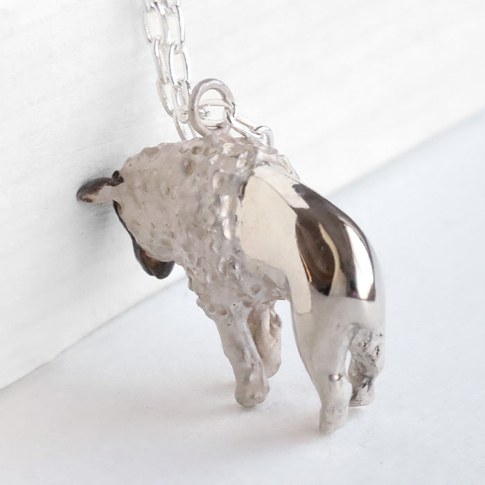 DECOvienya handmade accessory sheep pendant female white [DE-050] 