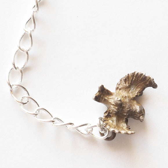 DECOvienya handmade accessories cat pendant silver [DE-109] 