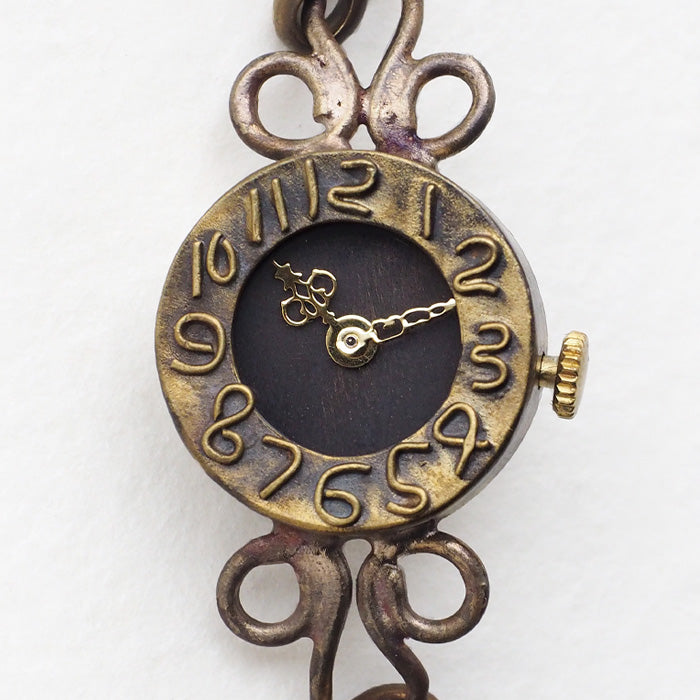 ipsilon（イプシロン） 手作り腕時計 fiore（フィオーレ） 黒仕上げ レディース [fiore-N]