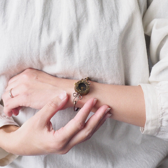 ipsilon（イプシロン） 手作り腕時計 fiore（フィオーレ） 黒仕上げ レディース [fiore-N]