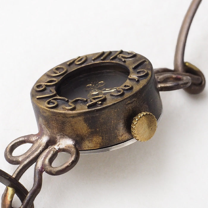 ipsilon（イプシロン） 手作り腕時計 fiore（フィオーレ） 黒仕上げ レディース [fiore-N]