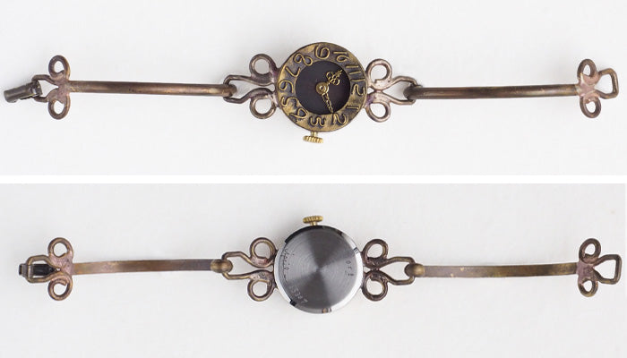 ipsilon（イプシロン） 手作り腕時計 fiore（フィオーレ） 黒仕上げ レディース [fiore-N]