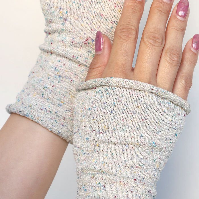 hasegawa（ハセガワ）長谷川商店 エコシルク 手首ウォーマー ショート レディース [GL0355] 手袋 ハンドケア 防寒 保湿