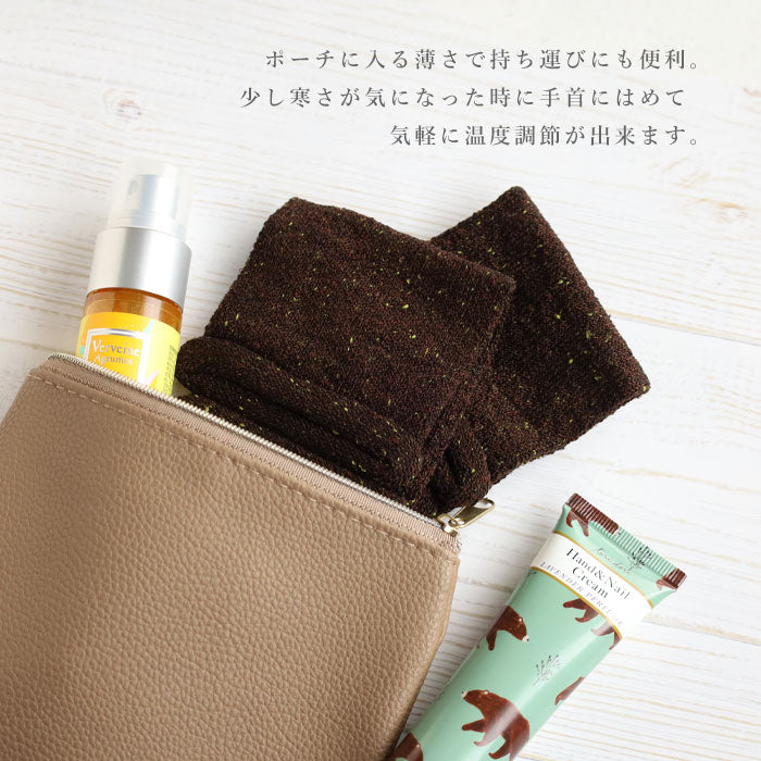 hasegawa（ハセガワ）長谷川商店 エコシルク 手首ウォーマー ショート レディース [GL0355] 手袋 ハンドケア 防寒 保湿