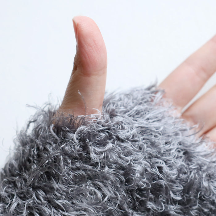 hasegawa（ハセガワ）長谷川商店 シルクファー リストカバー レディース [GL0904] 手袋 ハンドウォーマー 防寒 保湿