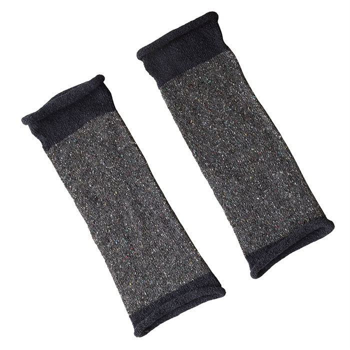 hasegawa（ハセガワ）長谷川商店 エコシルク 手首ウォーマー 2TONE COLOR レディース [GL0927] 長谷川商店 愛知県 一宮市 シルク ブランド手袋 ハンドケア 防寒 保湿