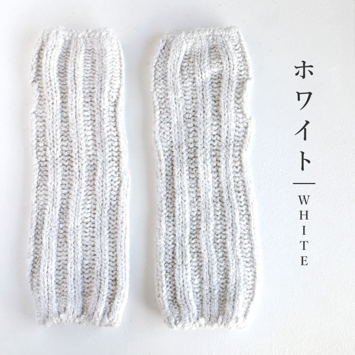 Hasegawa Silk Rib Arm Warmers for Women [GL0954] Gloves, Hand Warmers, Cold Protection, Moisturizing