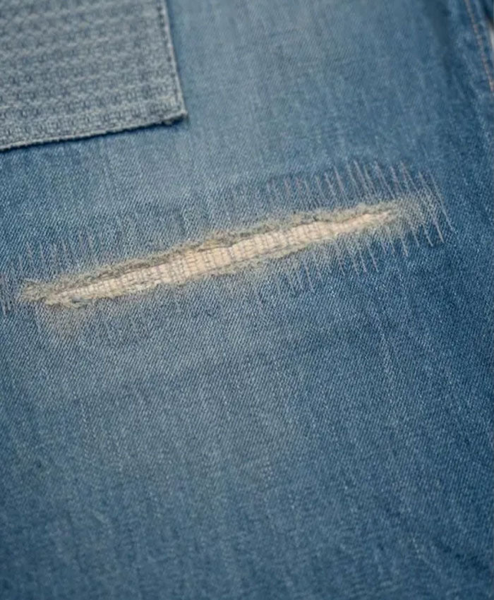 graphzero 13oz Remake Heritage Jeans Patchwork Indigo Used Wash [GZ-13HRJ-PW] Okayama Kurashiki Kojima Jeans Denim Brand