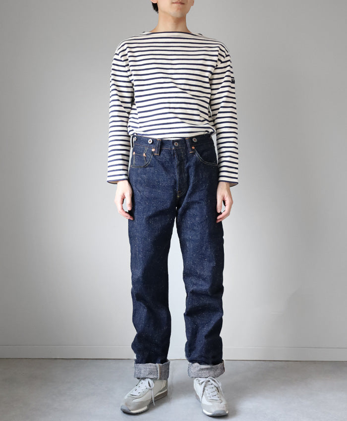 graphzero（グラフゼロ）15oz ヘリテージジーンズ ネップヤーン メンズ レディース 男女兼用 [GZ-15HRJ-0510NP]