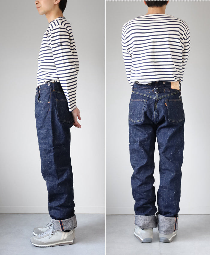 graphzero（グラフゼロ）15oz ヘリテージジーンズ ネップヤーン メンズ レディース 男女兼用 [GZ-15HRJ-0510NP]