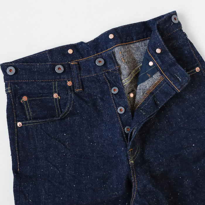 graphzero（グラフゼロ）15oz ヘリテージジーンズ ネップヤーン メンズ レディース 男女兼用 [GZ-15HRJ-0510NP]