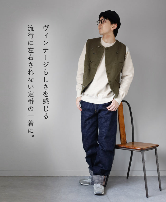 graphzero（グラフゼロ）15oz ヘリテージジーンズ スラブヤーン メンズ