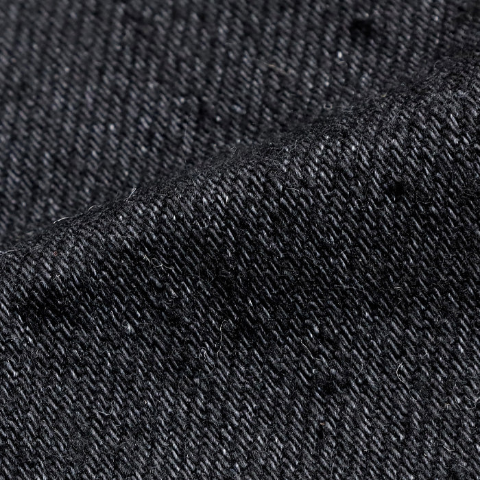 graphzero 15oz slim straight jeans black [GZ-15SLST-BK]