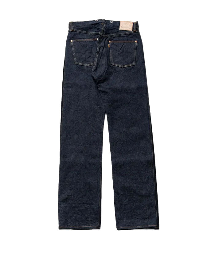 graphzero(グラフゼロ) 16oz セルビッチデニム ルーズストレートジーンズ ヘリンボーン ワンウォッシュ [GZ-16LST-03HB] 岡山 倉敷 児島 ジーンズ デニム ブランド