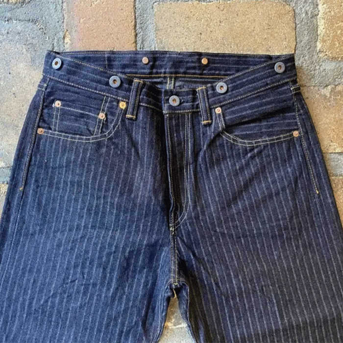 graphzero (graph zero) 16oz hickory loose straight jeans one wash men's women's unisex [GZ-16LST-03-HC-OW]