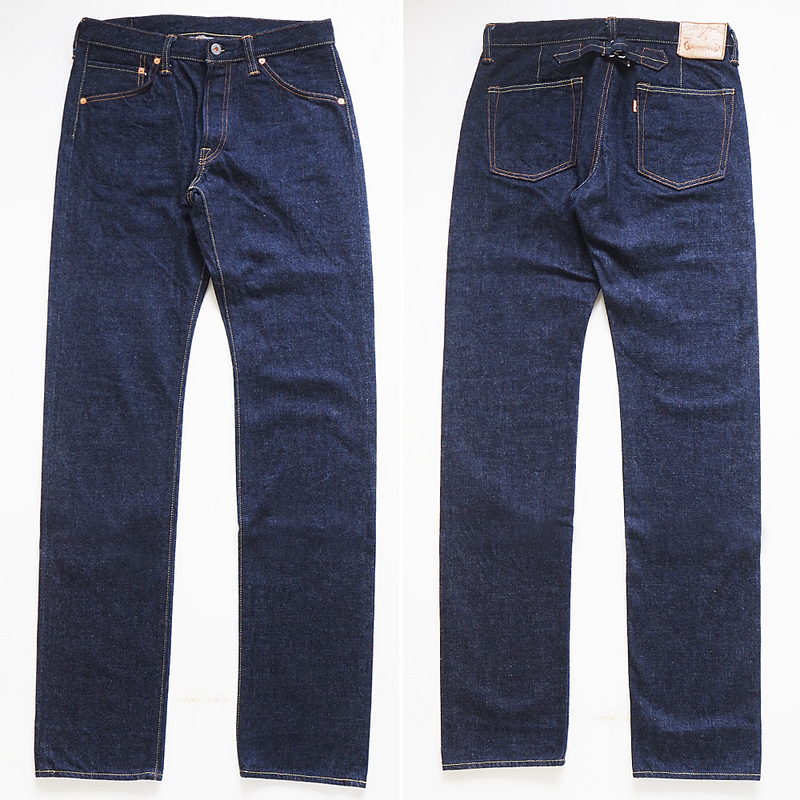 graphzero (graph zero) 16oz selvedge right twill slim jeans one wash men's [GZ-16SL-02-R] 