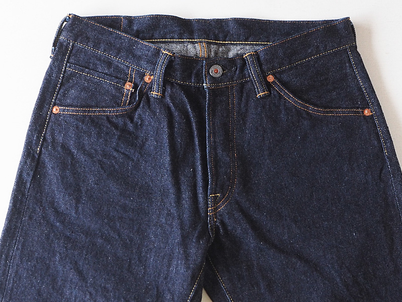graphzero (graph zero) 16oz selvedge right twill slim jeans one wash men's [GZ-16SL-02-R] 