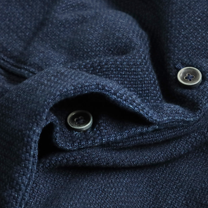 graphzero(グラフゼロ) アビエーターワークベスト インディゴ メンズ レディース 男女兼用 [GZ-AWV-3012]