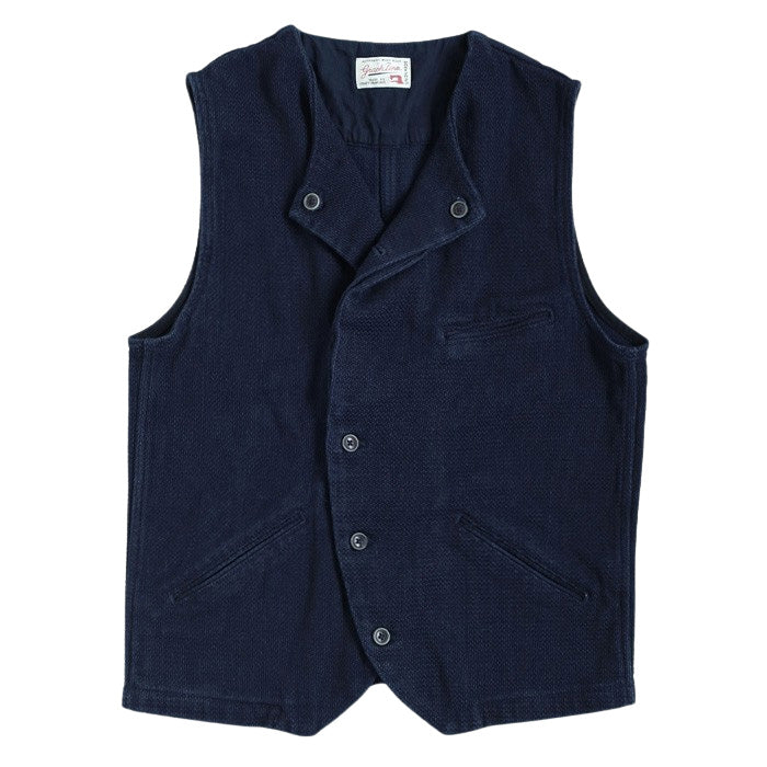 graphzero(グラフゼロ) アビエーターワークベスト インディゴ メンズ レディース 男女兼用 [GZ-AWV-3012]