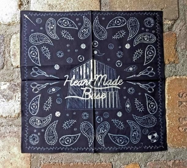 graphzero Bandana Zimbabwe Cotton Indigo [GZ-BA] Okayama Kurashiki Kojima Denim Brand