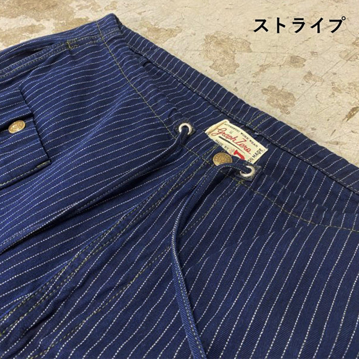 graphzero Battle Dress Denim Shorts Men's Dot Stripe One Wash [GZ-BDSP-0506]